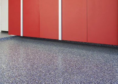 Blue Ice Epoxy Garage Flooring