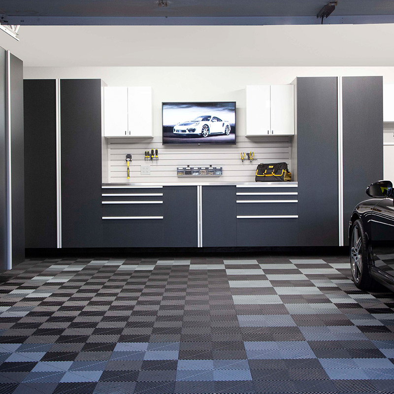 Swisstrax Garage Flooring Burlington | Closet Envy